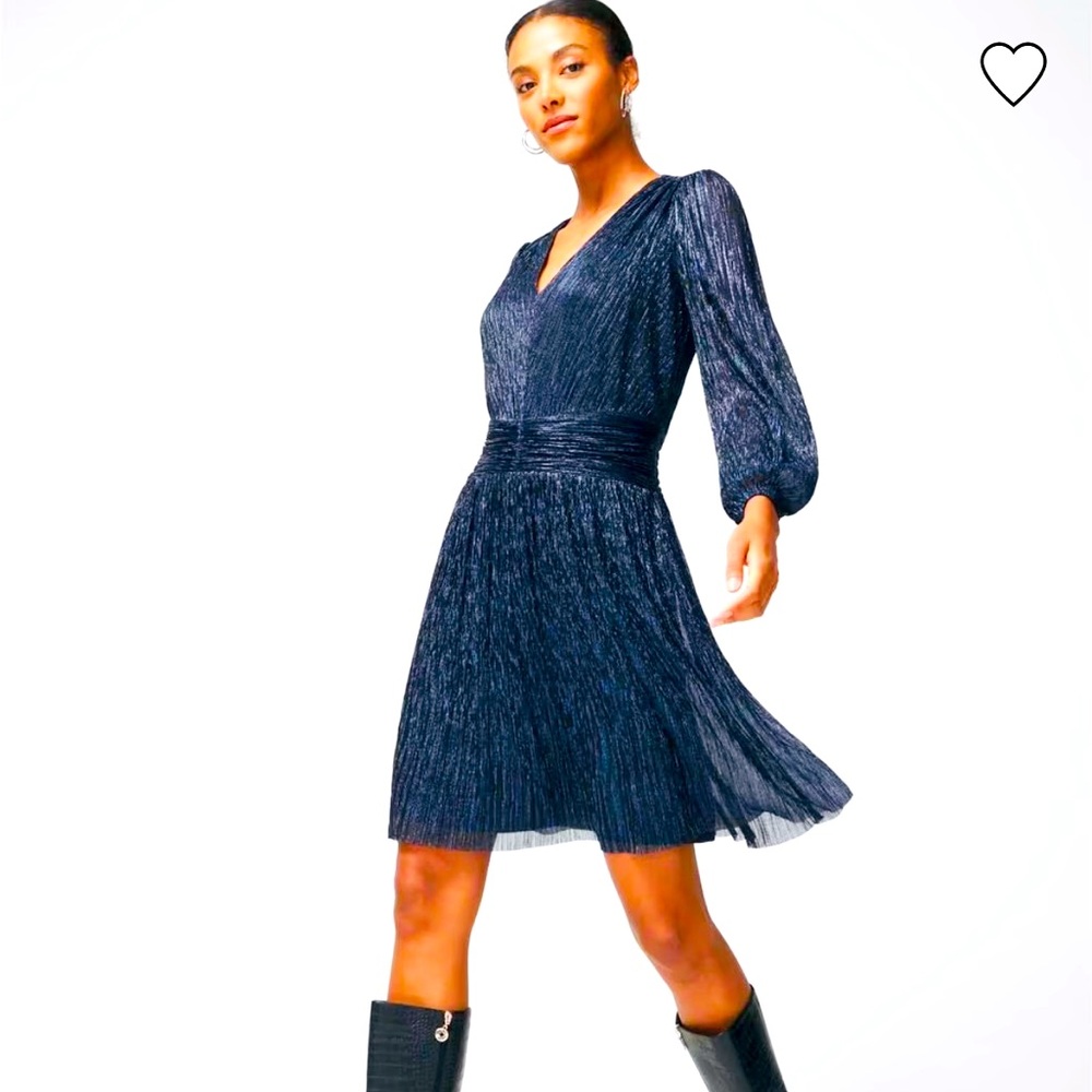 Navy Blue Dress - Picture 1 of 5